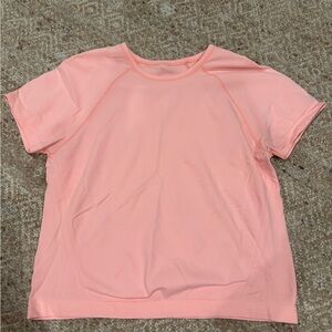 Athleta girl coral short sleeve shirt